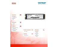 Patriot 480GB M.2 PCIe NVMe P310 - 1067726 - zdjęcie 9